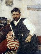 Portrait of the Artist Konstantin Korovin Valentin Aleksandrovich Serov